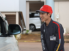 ガソリンスタンドイメージ写真